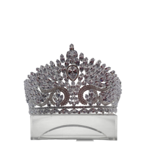 Wedding light luxury princess hair accessories high-end zircon crown
