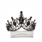 Bridal headpiece hair accessories shiny princess diamond crown