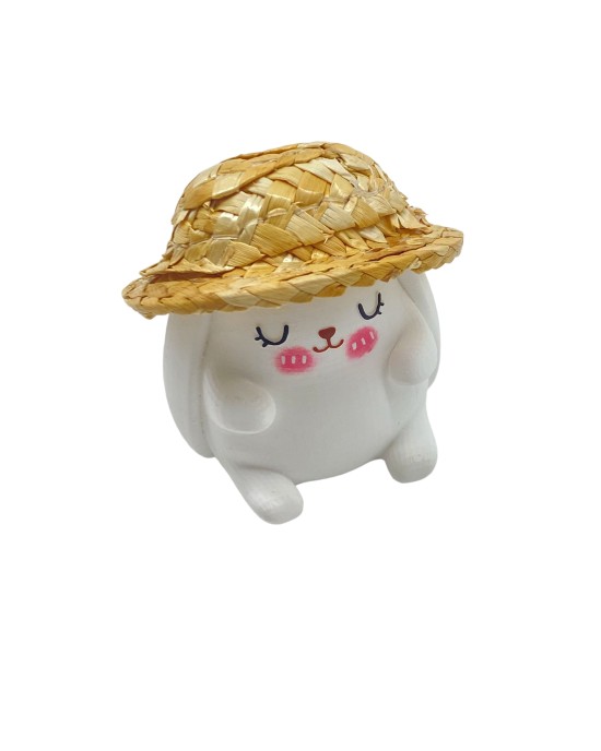 Straw Hat Lop-Eared Rabbit Car Perfume Air Conditioner Vent Clip Straw Hat Lop-Eared Rabbit Car Perfume Air Conditioner Vent Clip