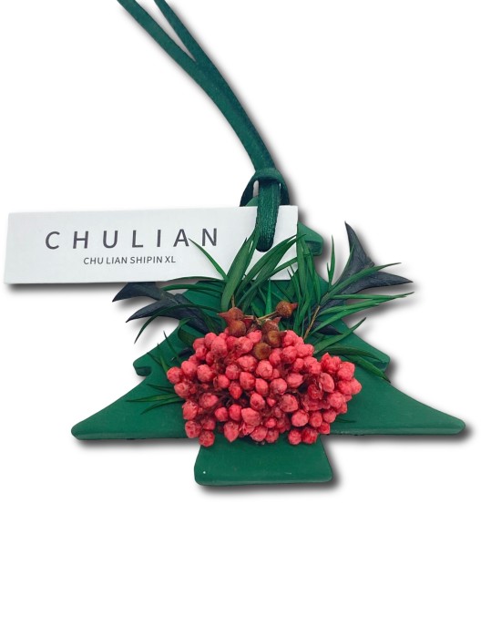 Christmas Green Christmas Tree Dried Flower Aromatherapy Pendant Christmas Green Christmas Tree Dried Flower Aromatherapy Pendant