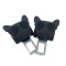 Black Sunglasses Dog Car Seat Belt Clip Holder Black Sunglasses Dog Car Seat Belt Clip Holder