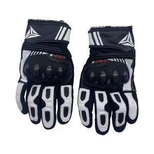 Carbon Fiber Full-Finger Protective Gloves For Motorcycle Riding