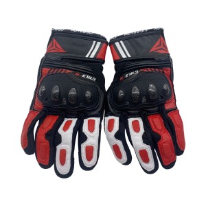 Carbon Fiber Full-Finger Protective Gloves For Motorcycle Riding