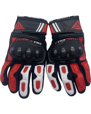 Carbon Fiber Full-Finger Protective Gloves For Motorcycle Riding