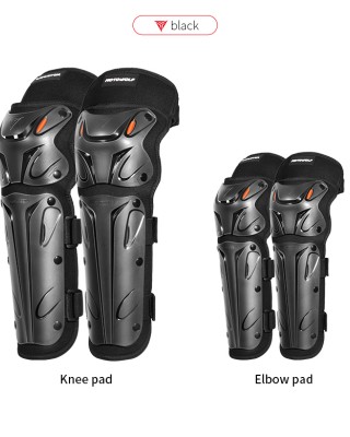 Motorcycle Anti-Fall Protective Gear Set Off-Road Racing Protective Knee Pads