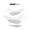 Motorcycle Outdoor Anti-Collision High Elastic Sunscreen Elbow Pads TPE(White)