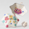 Children's Umbrella Round Corner Large Rainbow Polka Dot Cat (Double Layer) Children's Umbrella Round Corner Large Rainbow Polka Dot Cat (Double Layer)
