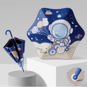 Children's Umbrella Rounded Corner Large Astronaut