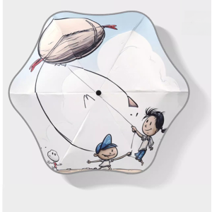 Automatic Folding Safety Reflective Umbrella Spring Kite