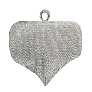 diamond-encrusted evening bag  handbag rhinestone dress bag banquet