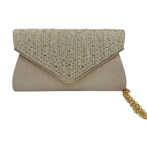 Rhinestone evening bag diamond-encrusted banquet  holding dinner bag chain bag