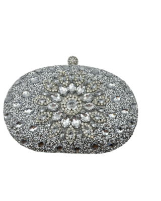 Ladies Diamond Clutch Evening Bag Dress Diamond Handbag 