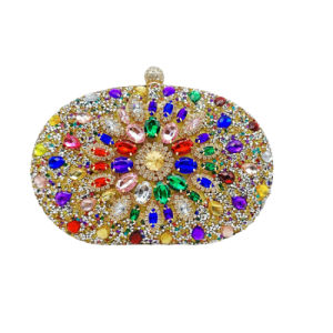 Ladies Diamond Clutch Evening Bag Dress Diamond Handbag 