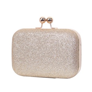 Ladies dazzling evening bag clutch banquet bag armpit small box chain bag