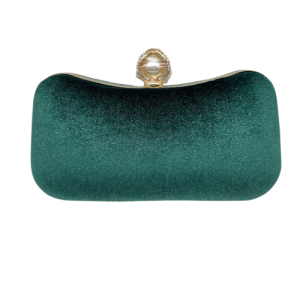 New velvet bronzing evening bag retro party handbag 