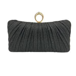 New style evening bag pleated clutch wholesale evening bag