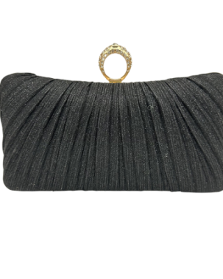 New style evening bag pleated clutch wholesale evening bag