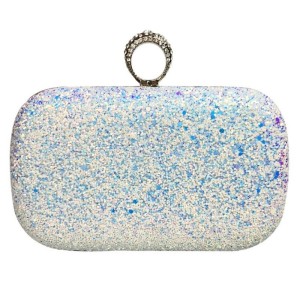 Evening Bag One Shoulder Ladies Clutch Bling Ring Diamond Evening Bag 