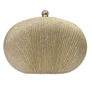 Evening Bag Banquet Bag Pleated Sequins One Shoulder Hand Diagonal 