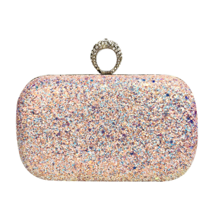 Evening Bag One Shoulder Ladies Clutch Bling Ring Diamond Evening Bag 
